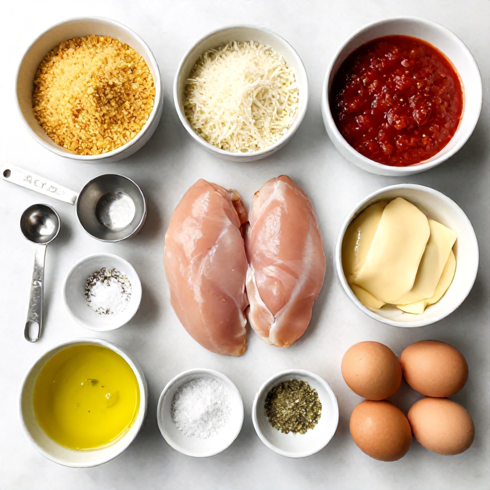 Air Fryer Chicken Parmesan Bites Ingredients