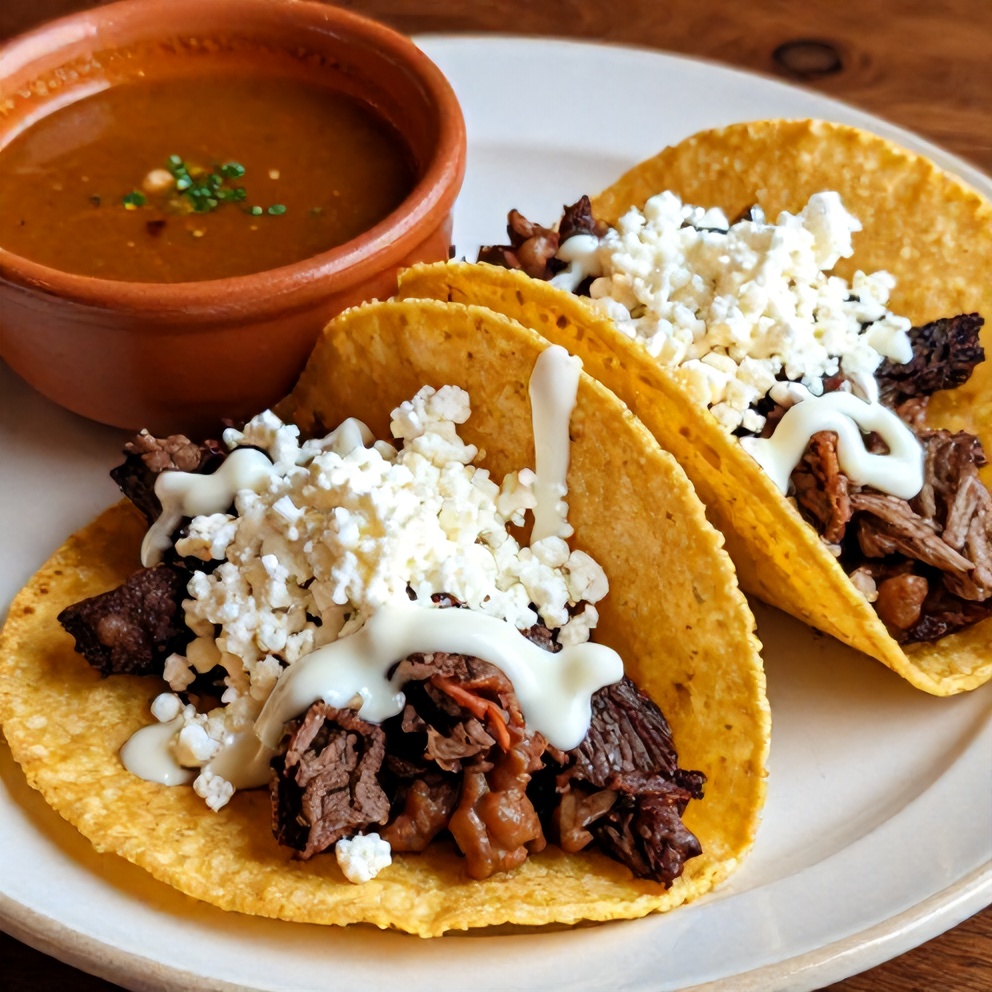Perfectly Plated Pot Birria Tacos