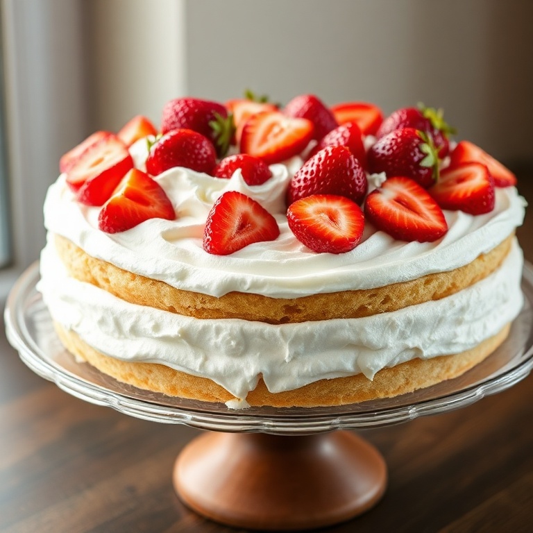 classic Japanese strawberry shortcake