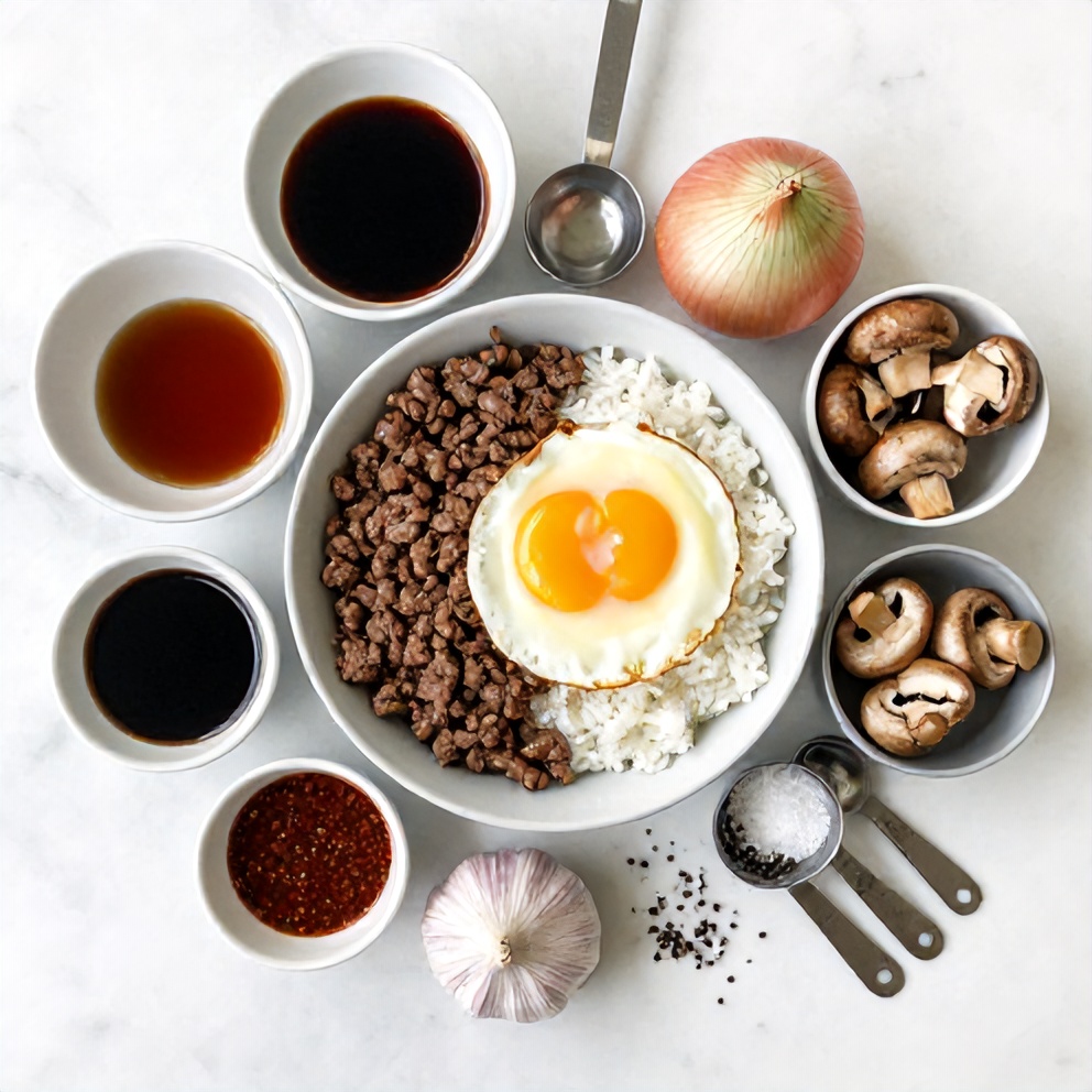 Hawaiian Loco Moco Ingredients