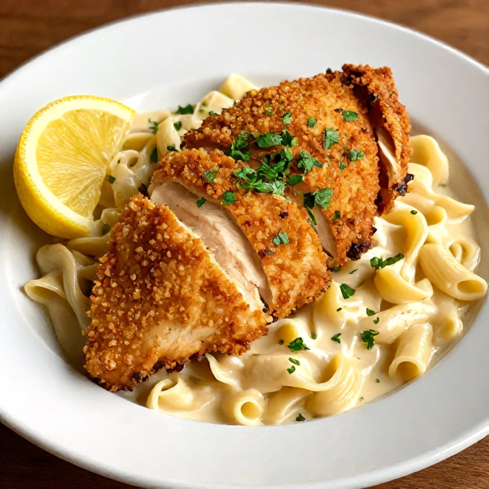 Plated Creamy Boursin Chicken