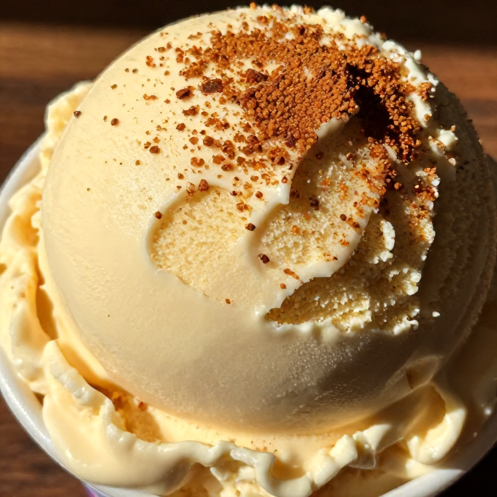 Creamy Carrot Cake Ice Cream