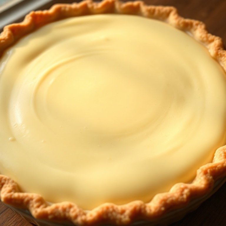 Creamy Eggnog Pie