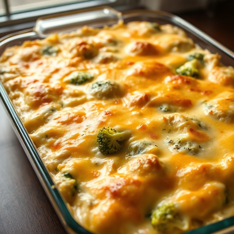creamy low carb chicken casserole