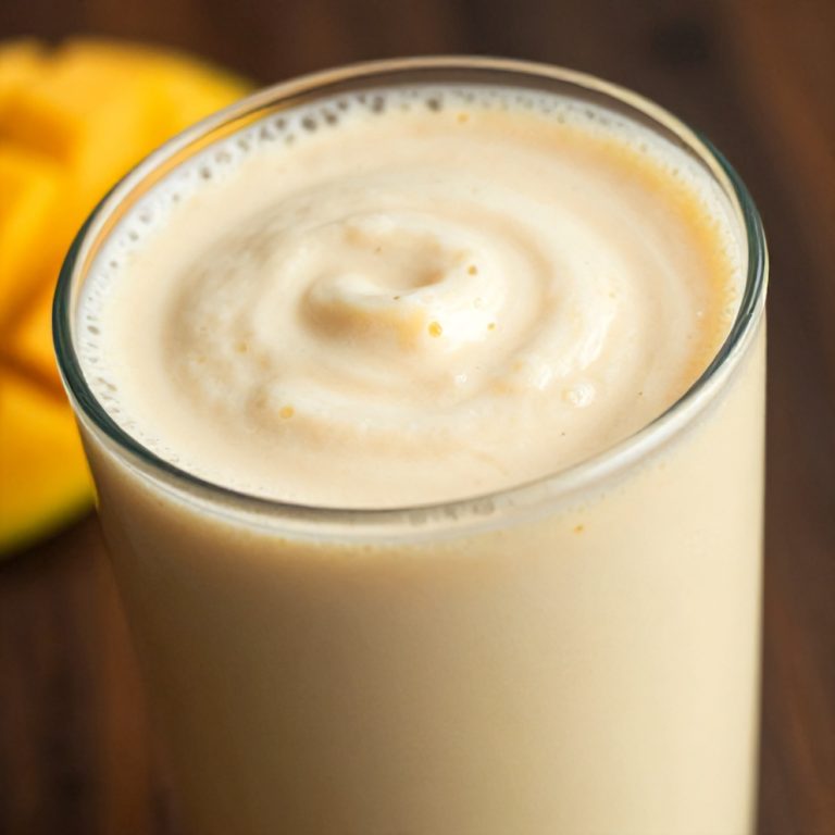Creamy Mango Coconut Protein Shake