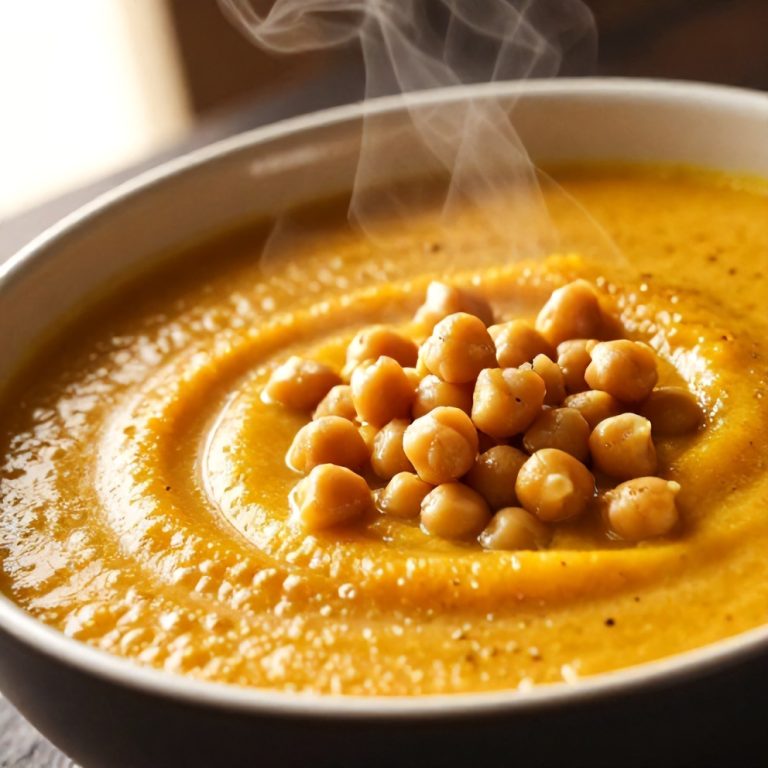 Creamy Moroccan Sweet Potato Soup