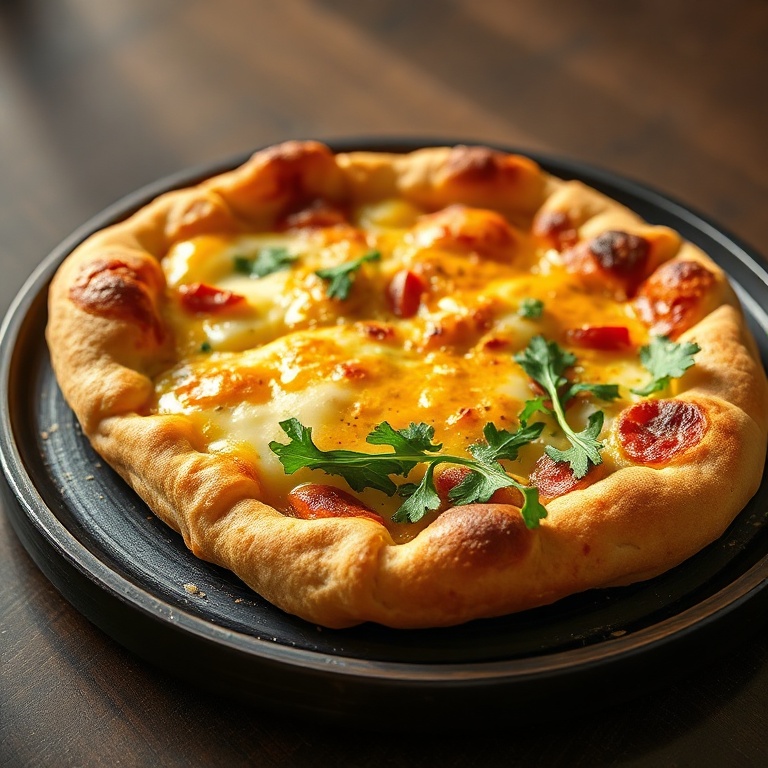 Creamy White Sauce Pizza