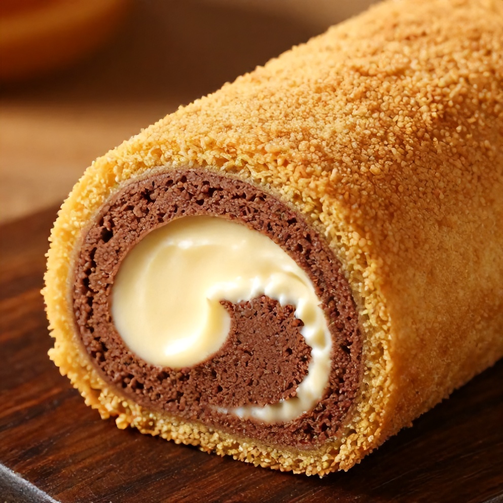Crispy Chocolate Rolls