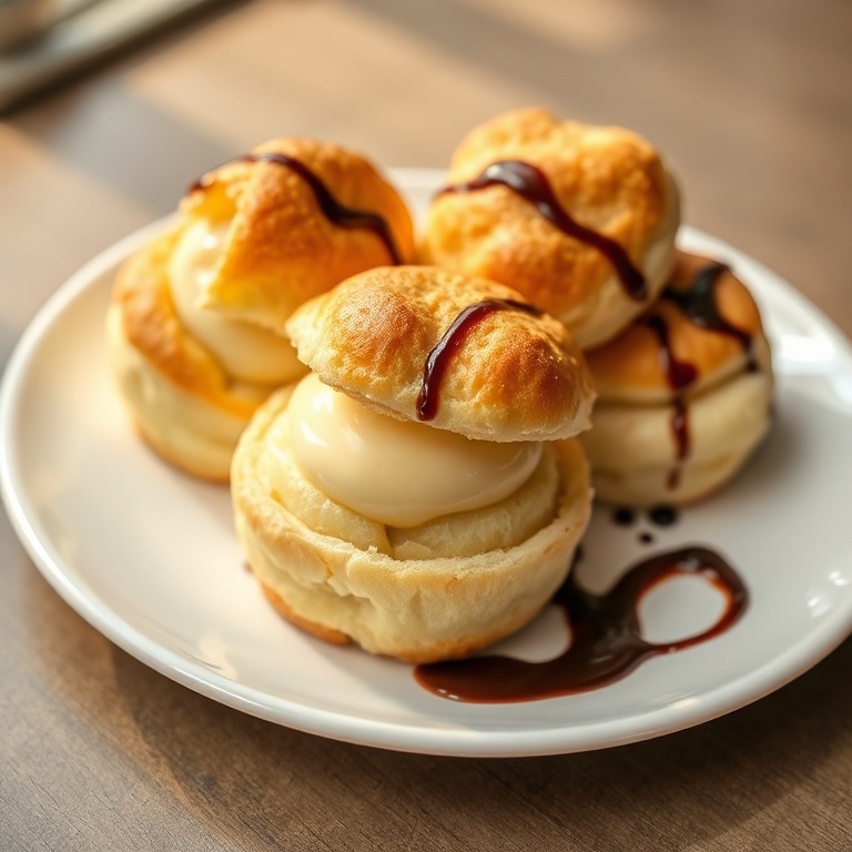 Crispy Cream Puffs