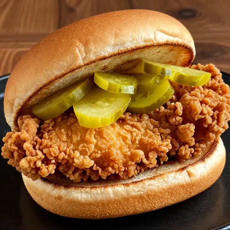 Thai fried chicken sandwich
