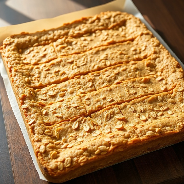 easy 4 ingredient peanut butter banana bars