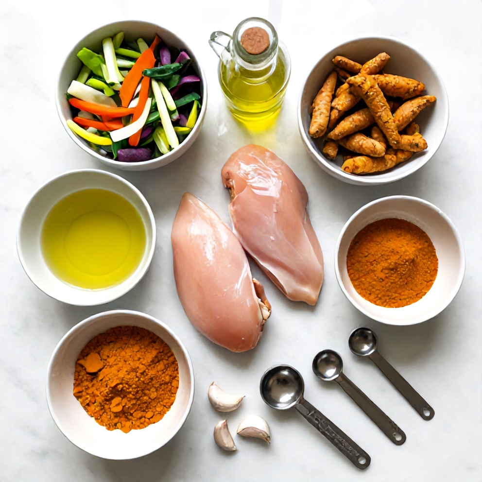 Turmeric Chicken Ingredients
