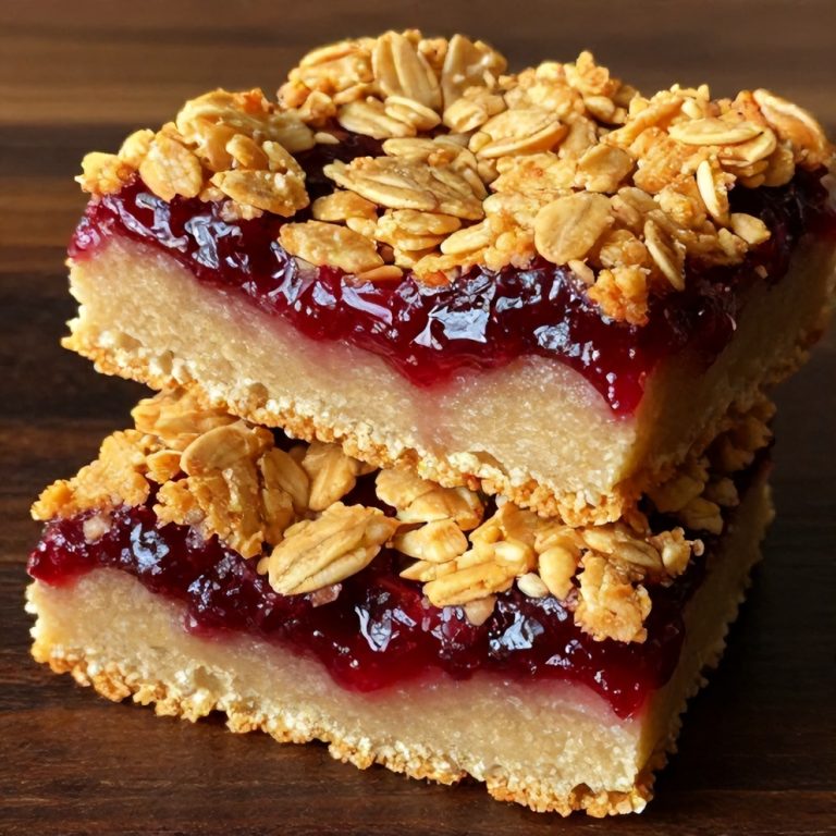 Easy Berry Oat Bars