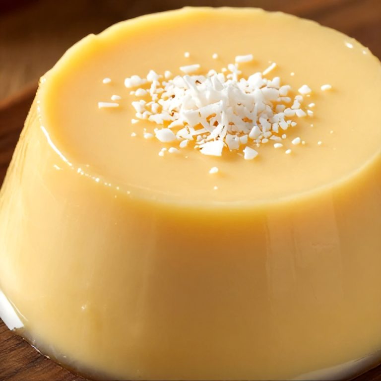 Easy Brazilian Coconut Pudding