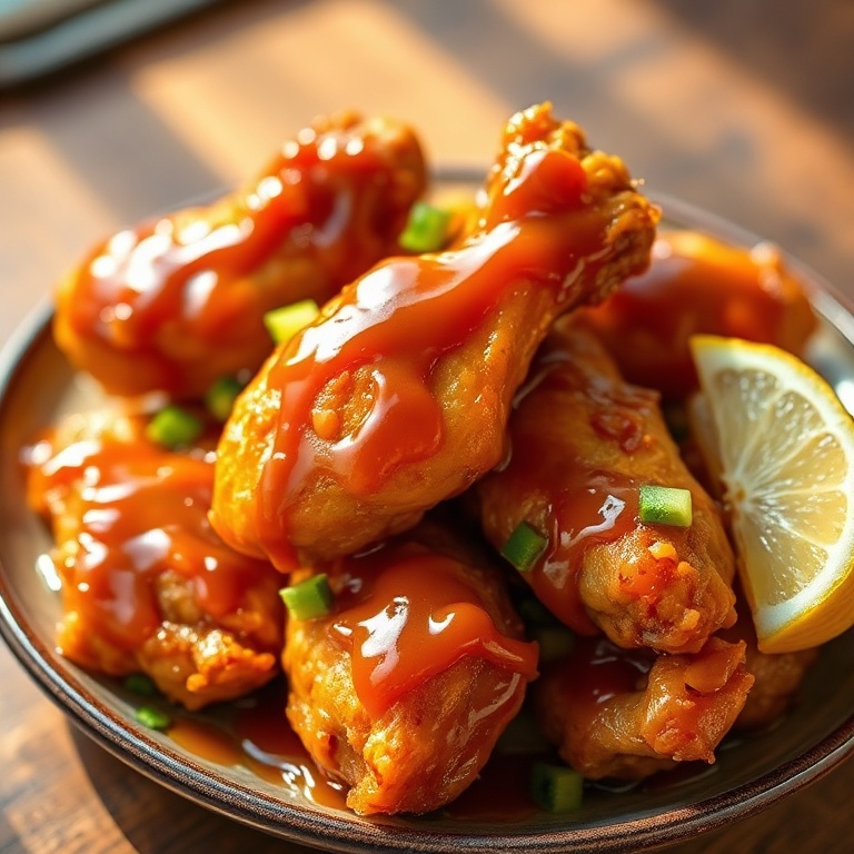 easy caramel ginger chicken