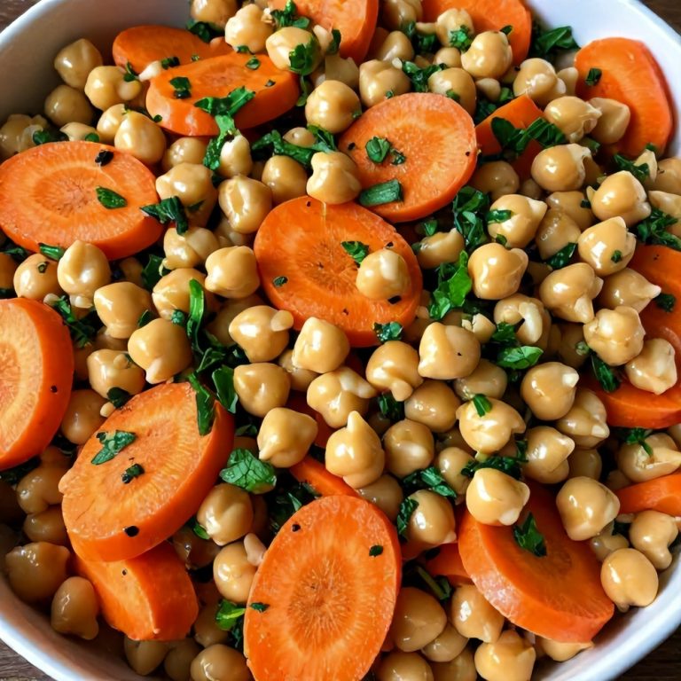 Easy Carrot Chickpea Salad