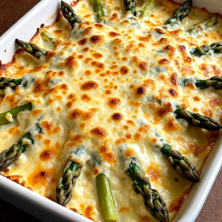Easy Cheesy Asparagus Casserole