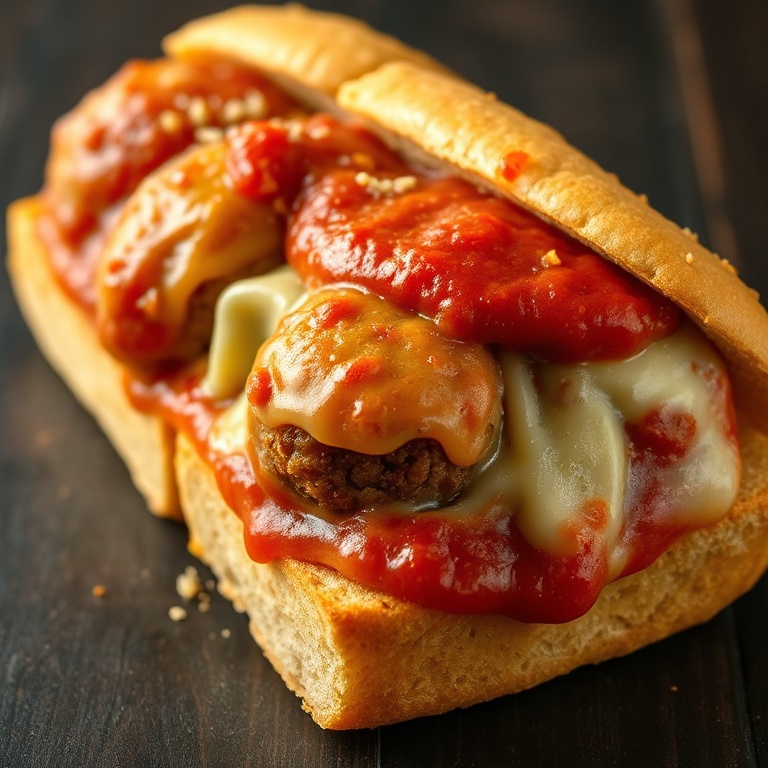 Easy Cheesy Meatball Subs
