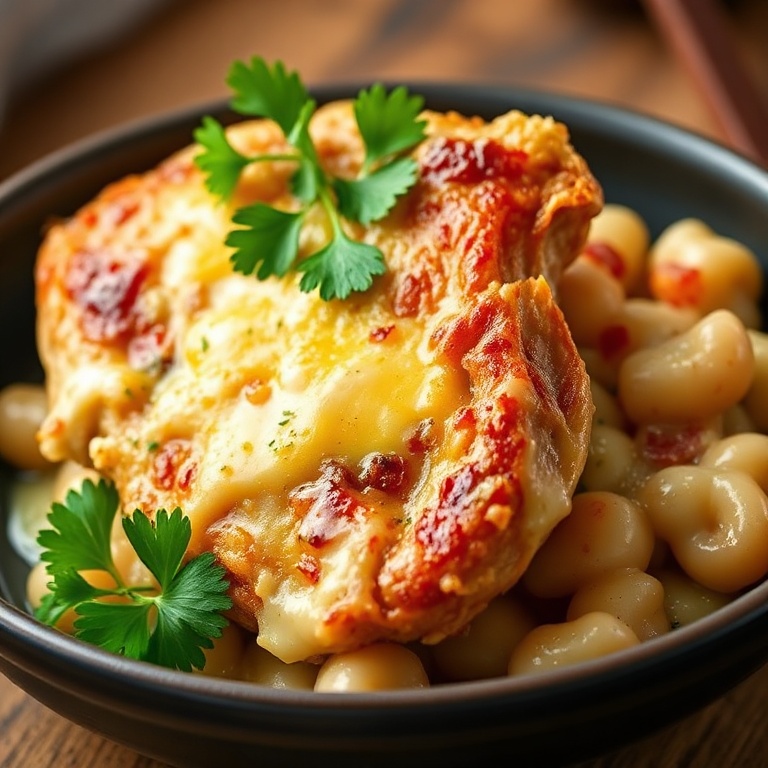 Easy Cheesy Ranch Pork Chops