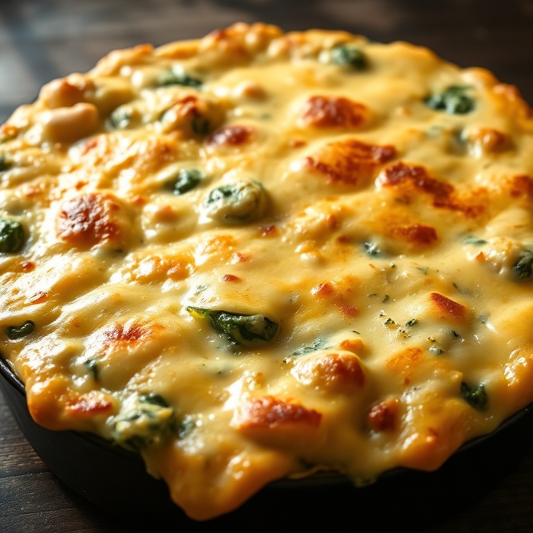 easy chicken and spinach casserole