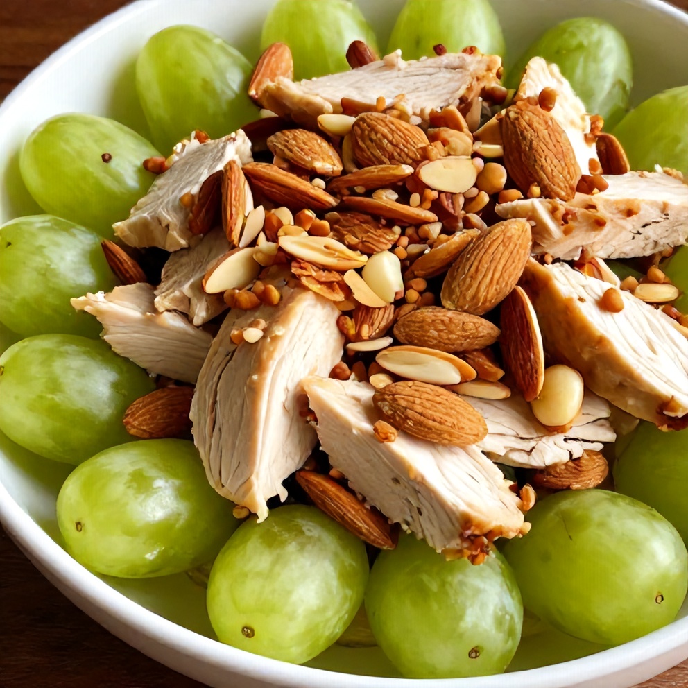 easy chicken grape salad