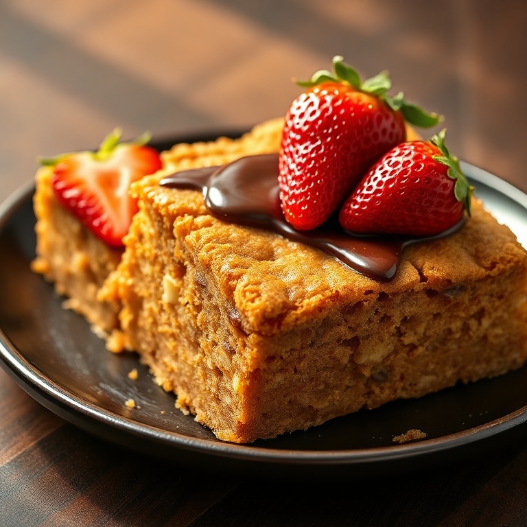 easy chocolate covered strawberry brownies
