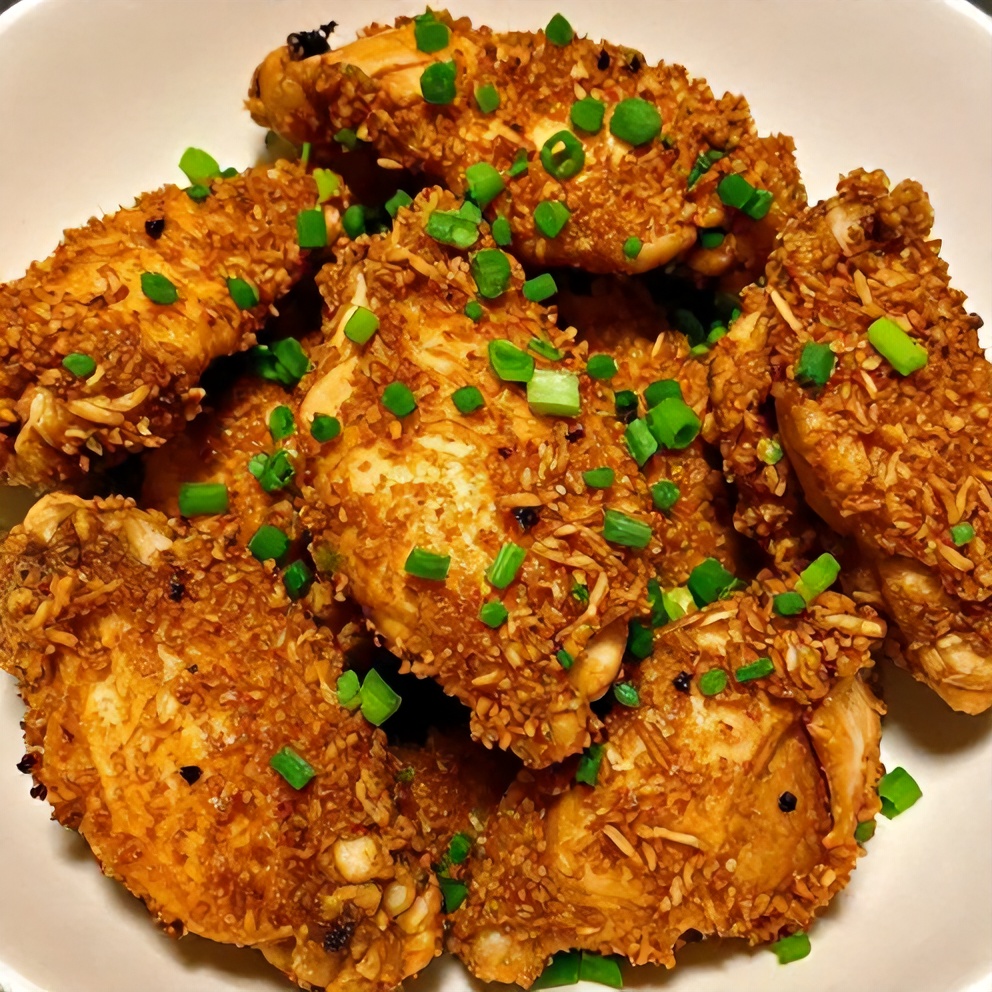 Plated Easy Coconut Chicken