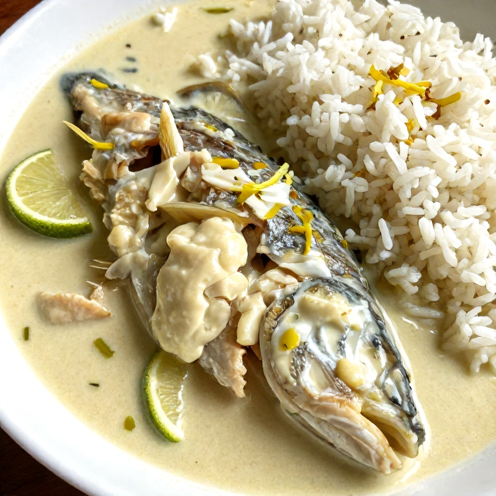 Easy Coconut Lime Fish Curry