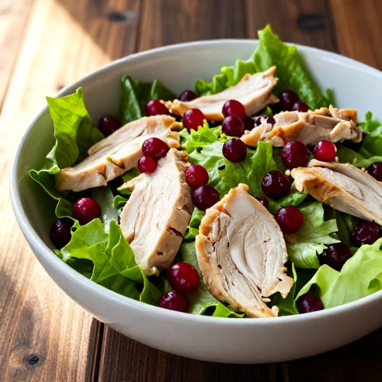 easy cranberry chicken salad