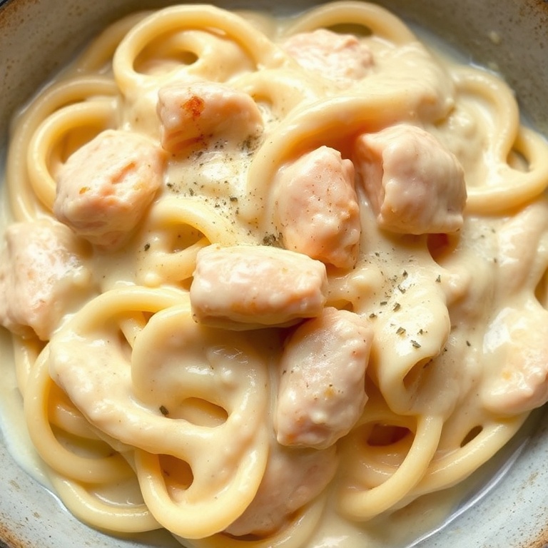 Easy Creamy Alfredo Pasta