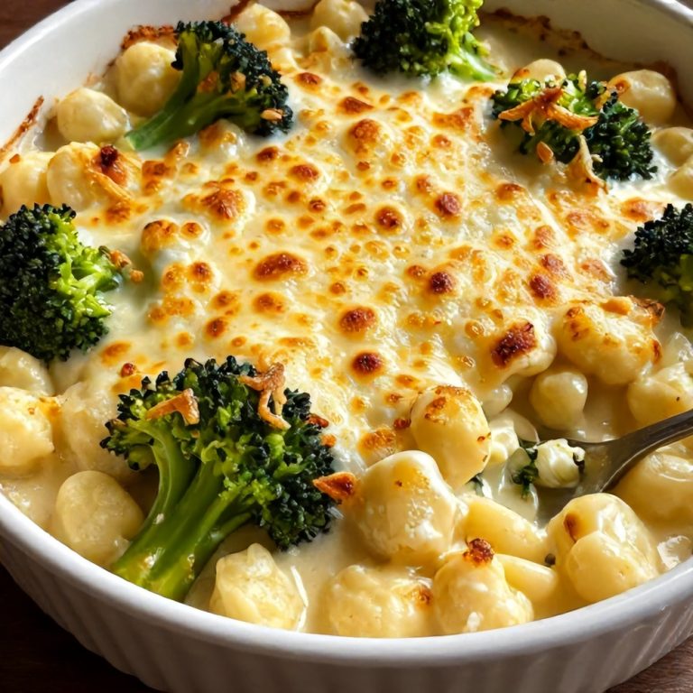 Easy Gnocchi Broccoli Bake