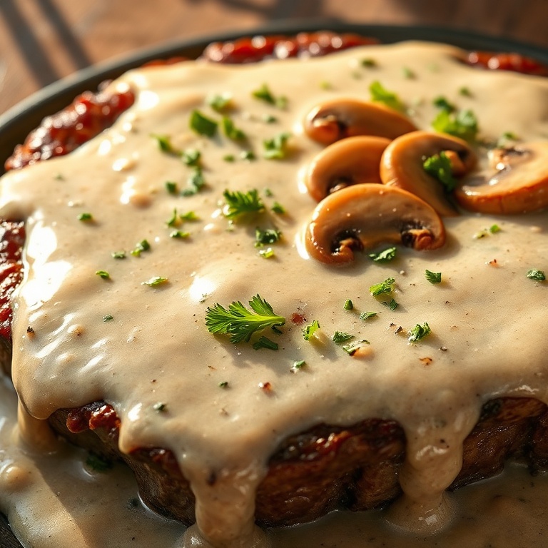 easy creamy mushroom sauce for steak