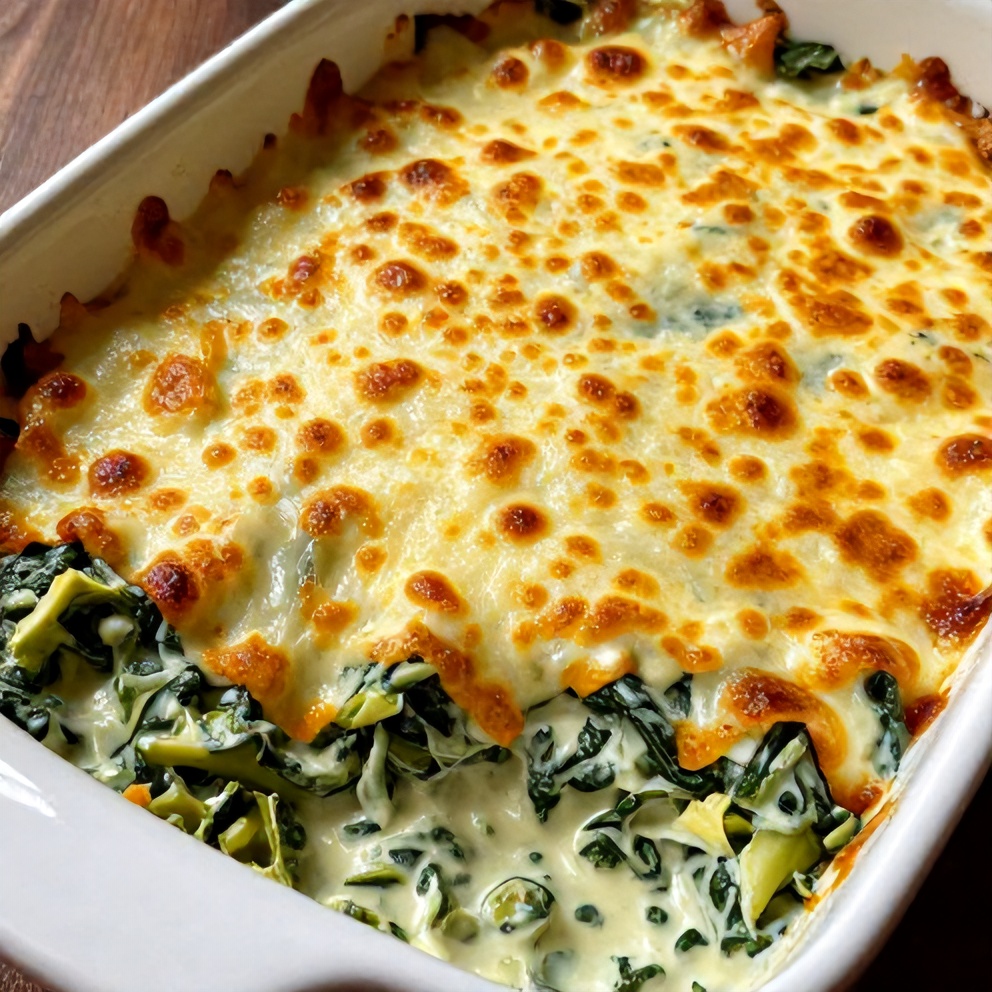 Easy Creamy Spinach and Artichokes