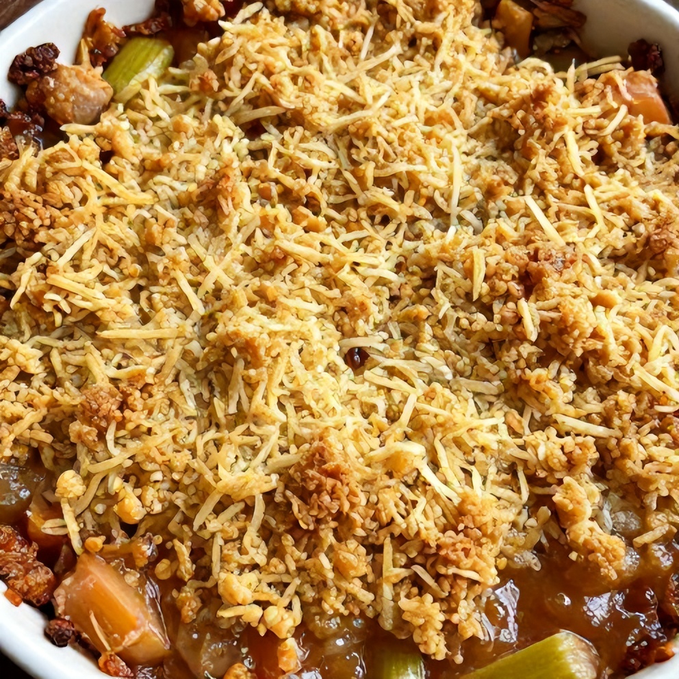 Easy Rhubarb Crisp Recipe