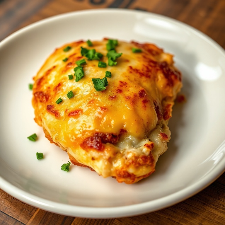Easy Crockpot Ranch Chicken with Mozzarella