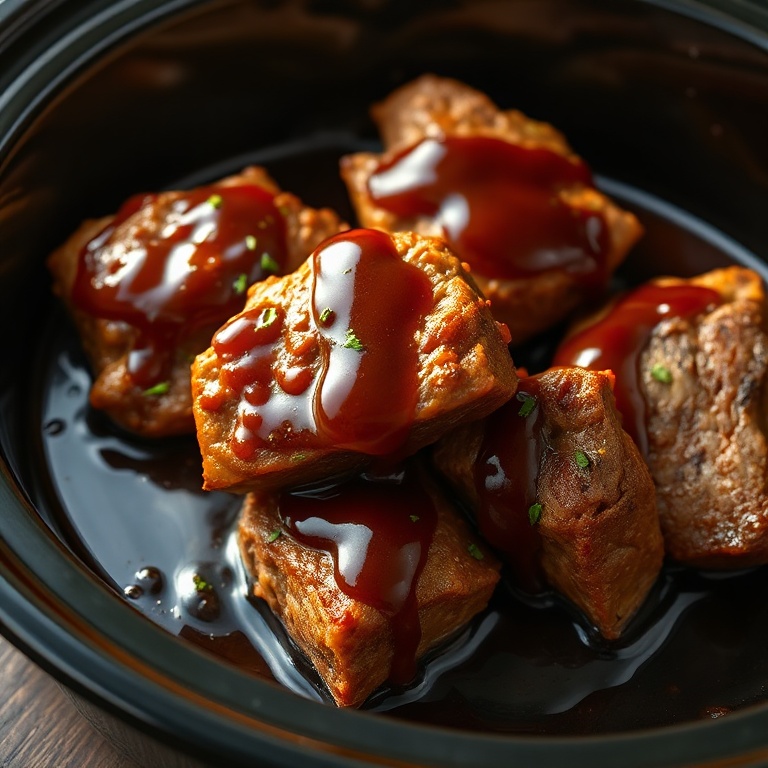 easy crockpot steak bites