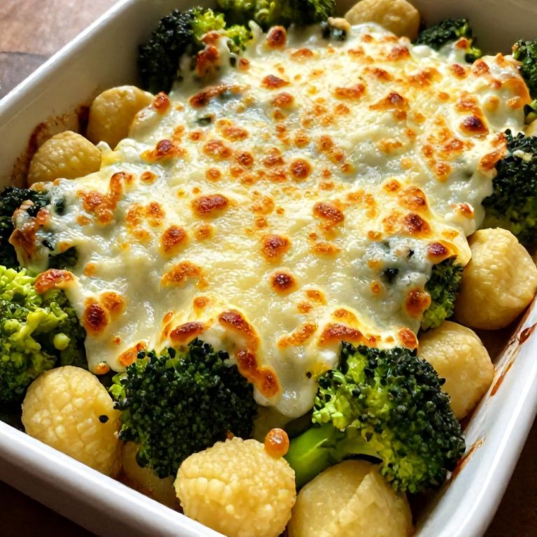 Easy Gnocchi and Broccoli Bake