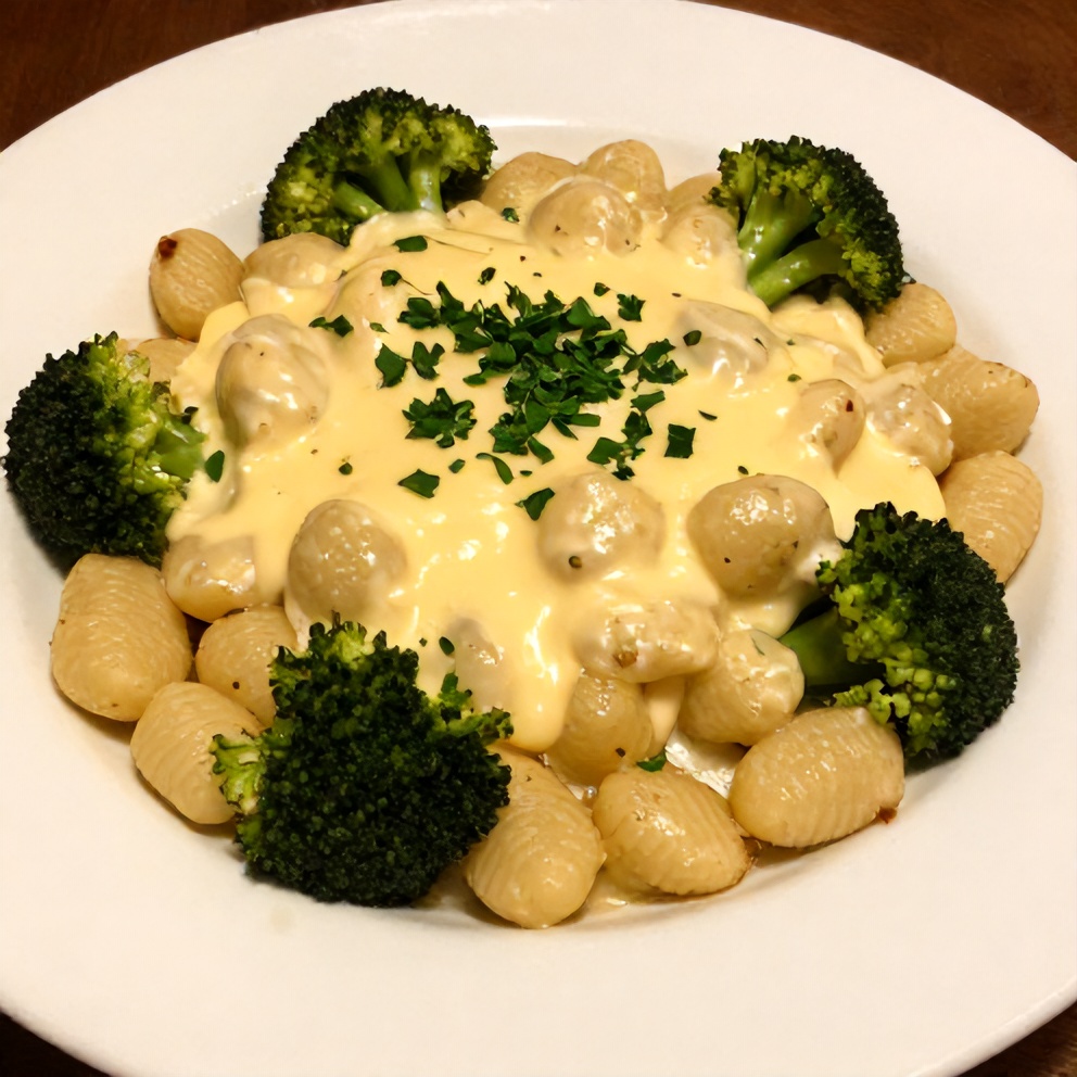 Gnocchi and Broccoli Bake Final Dish