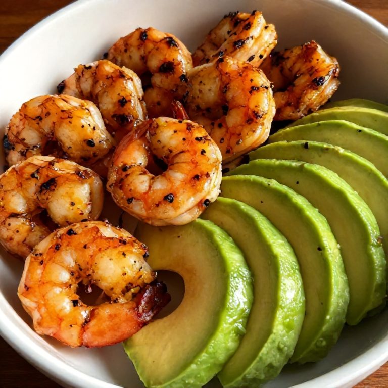 Easy Grilled Shrimp and Avocado Bowl