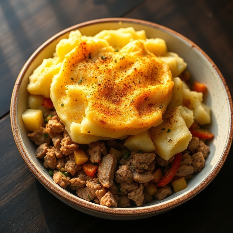 Easy Ground Turkey Shepherd’s Pie