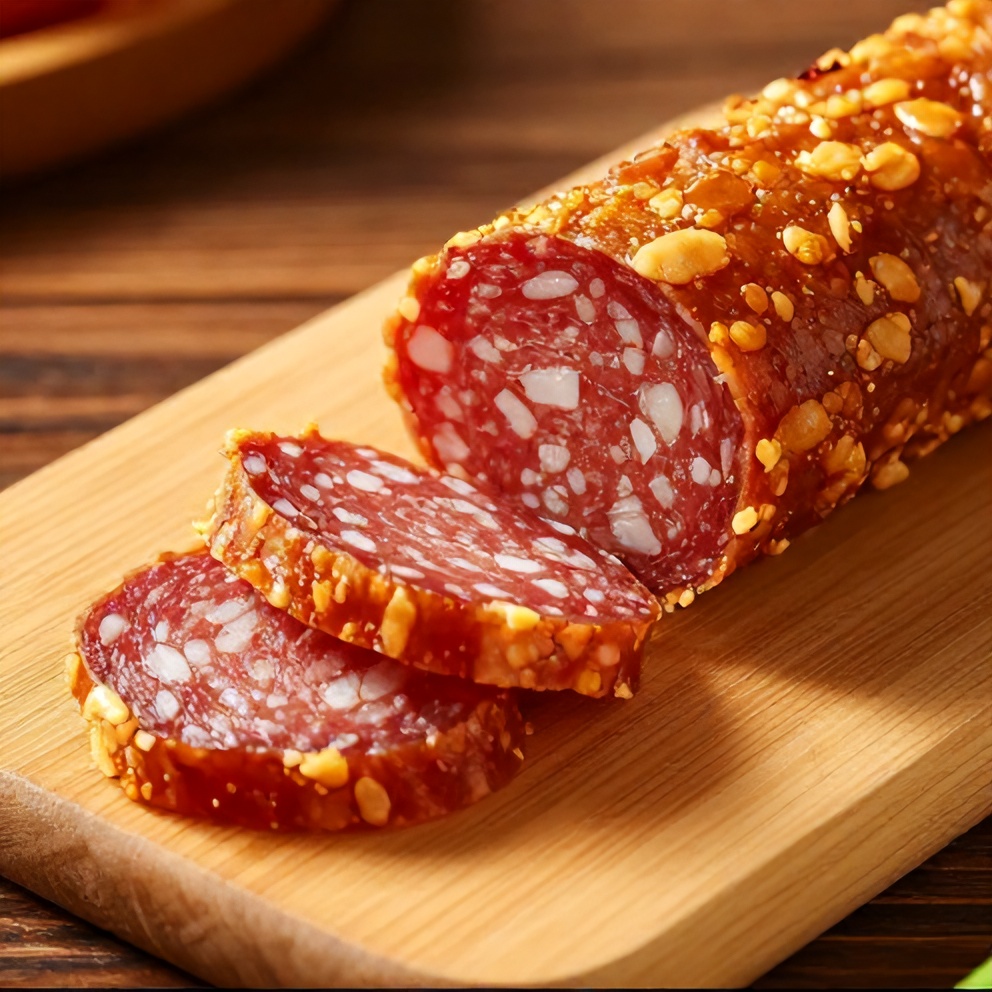 Easy Homemade Vegan Salami