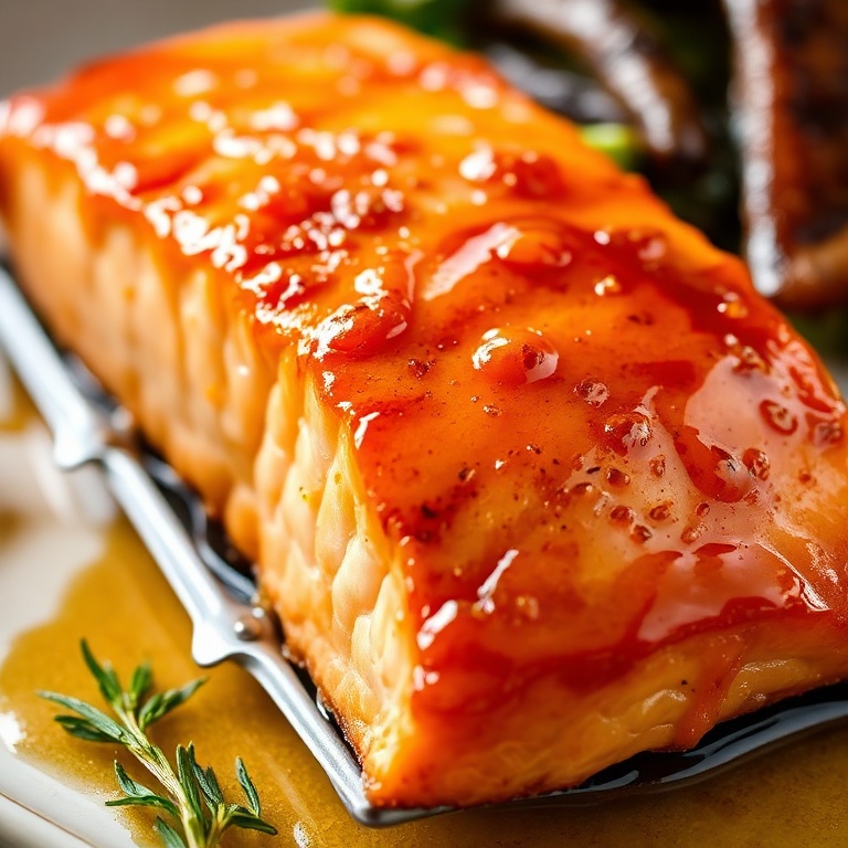 Easy Honey Glazed Salmon