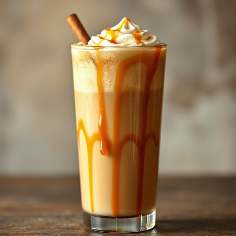 Easy Iced Caramel Latte