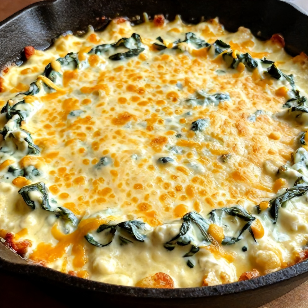 Easy Jalapeño Spinach Artichoke Dip