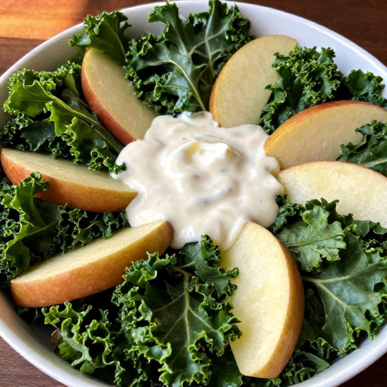 Easy Kale and Apple Salad