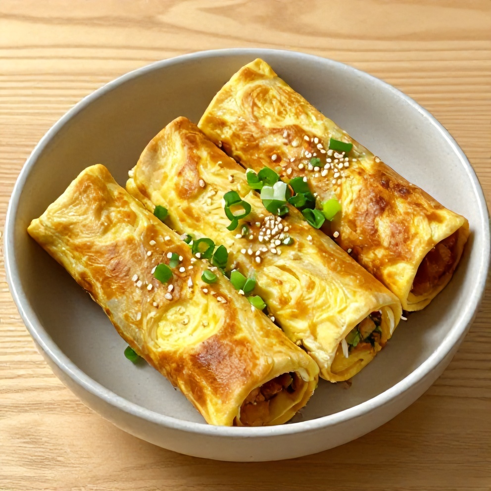 Keto Egg Roll in a Bowl Ready to Serve