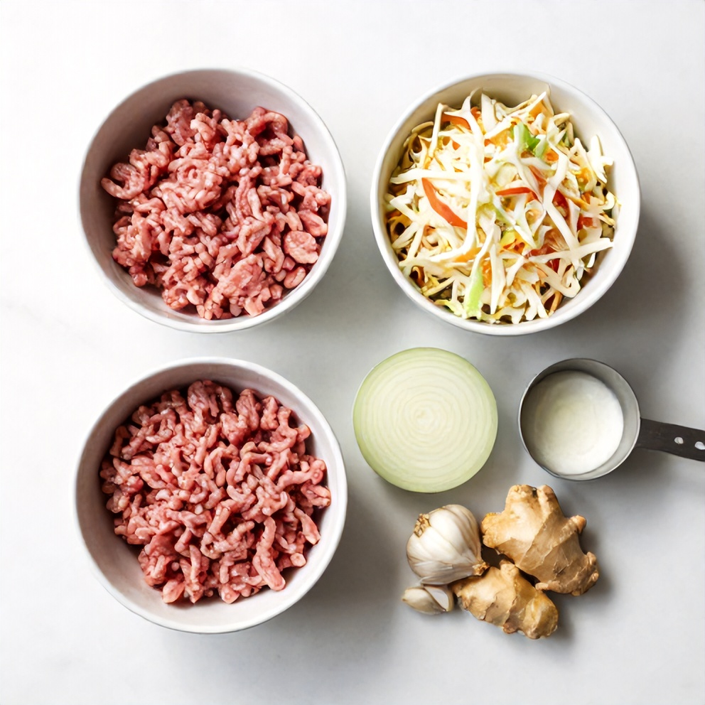 Keto Egg Roll in a Bowl Ingredients