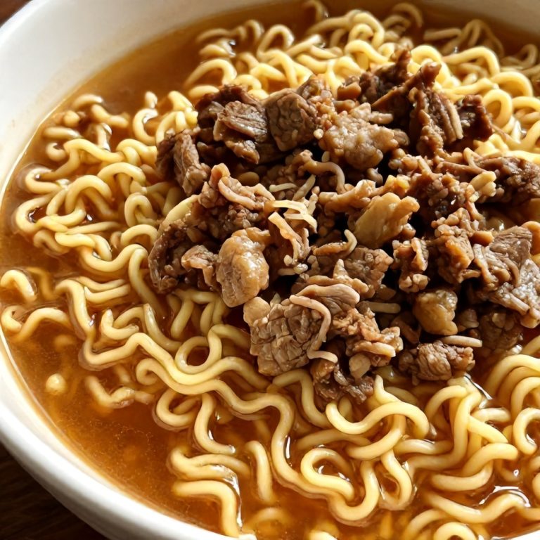 Easy Korean Beef Ramen