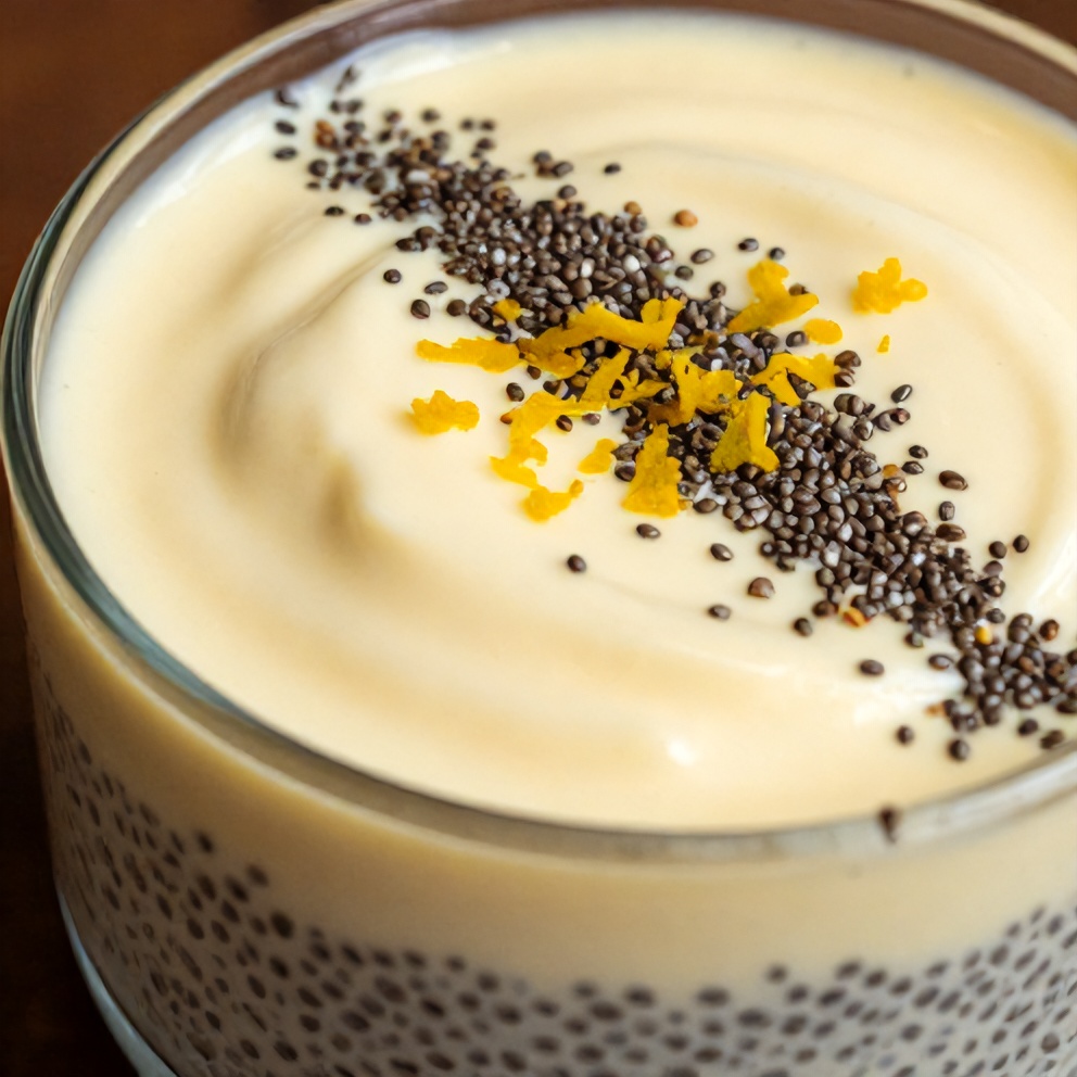 Easy Lemon Curd Chia Pudding