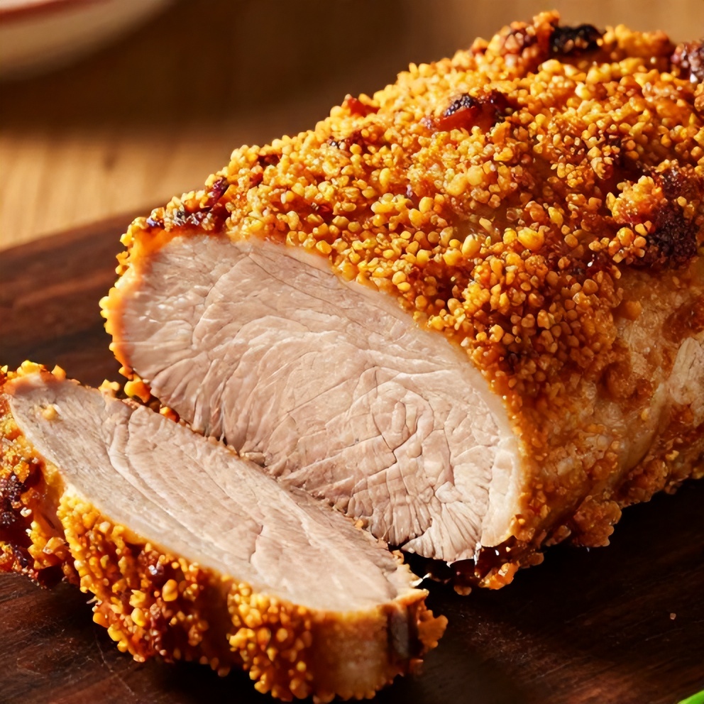 Easy Maple Dijon Pork Tenderloin